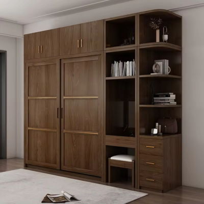 bois massif exemple d'armoire sur mesure faite par archimeuble