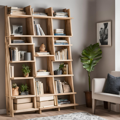 photo d'une bibliothèque fabriquée sur mesure par archimeuble